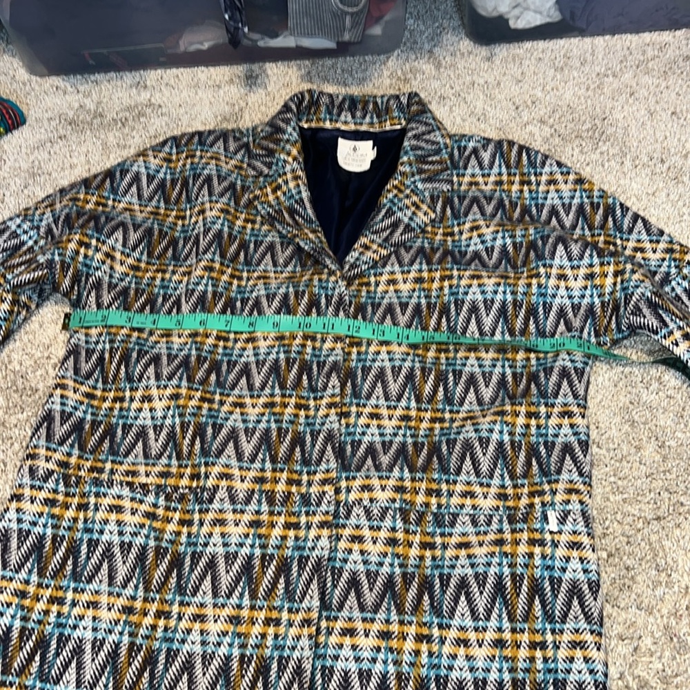 Volcom Simple Stone Jacket Midnight Blue Size M /… - image 12